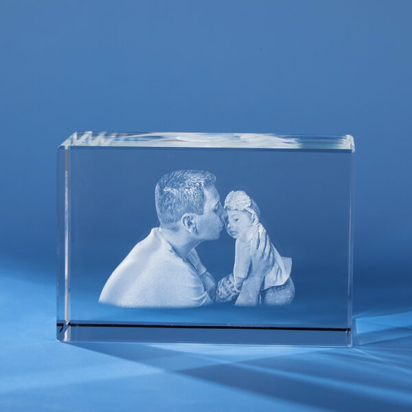 3D Crystal Rectangle Classic Gift