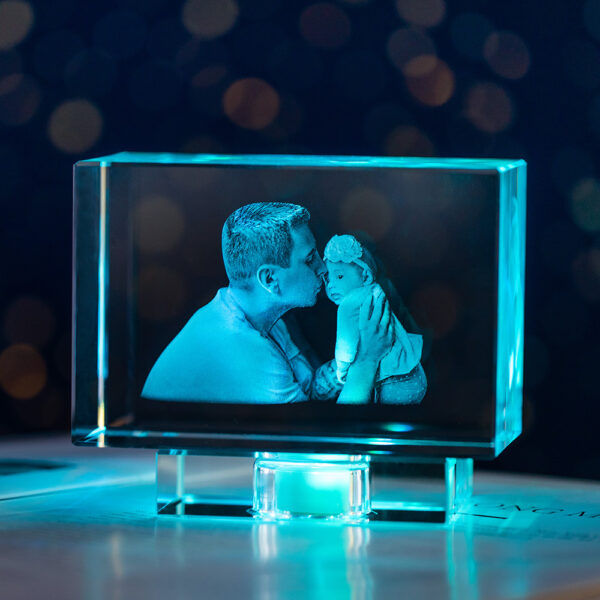 3D Crystal Rectangle Classic Gift - Image 4