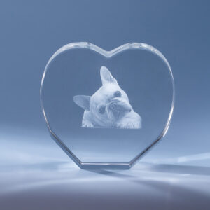 3D Photo Crystal Heart-shaped Romantic Gift