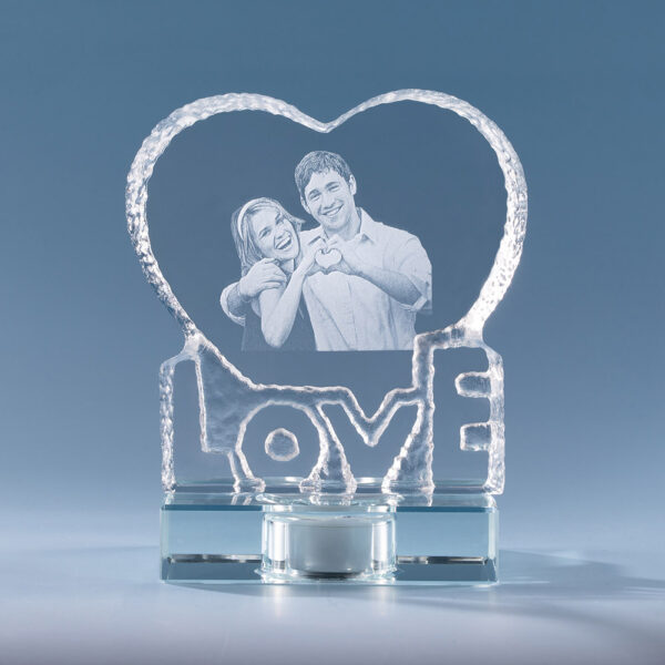 2D Special Love Classic Crystal Engraved Photo - Image 5