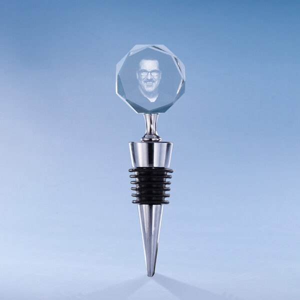 2D Photo Crystal Personalized Wine Stopper - Image 8