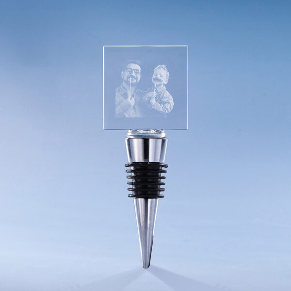 2D Photo Crystal Personalized Wine Stopper - Image 5