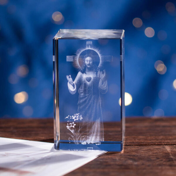 3D Photo Nativity Scene Crystal Prints - Image 2