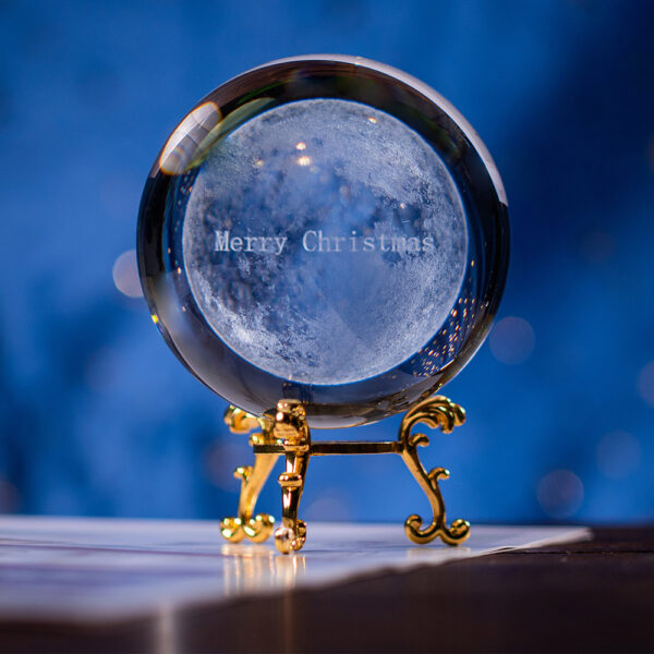 3D Moon Phases Crystal Ball - Image 2