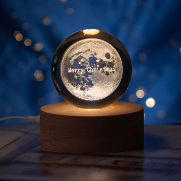 3D Moon Phases Crystal Ball - Image 5