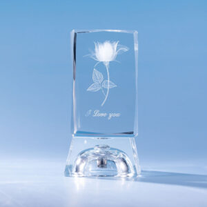 3D Rose Crystal Valentine's Day Gift