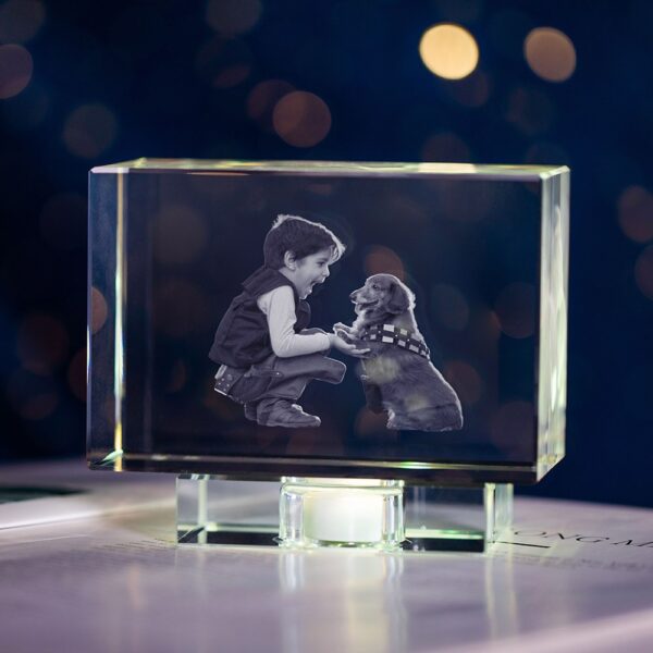My Pet 3D Crystal Photo Engraved Gift - Image 3