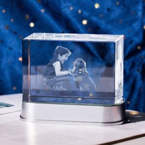 My Pet 3D Crystal Photo Engraved Gift